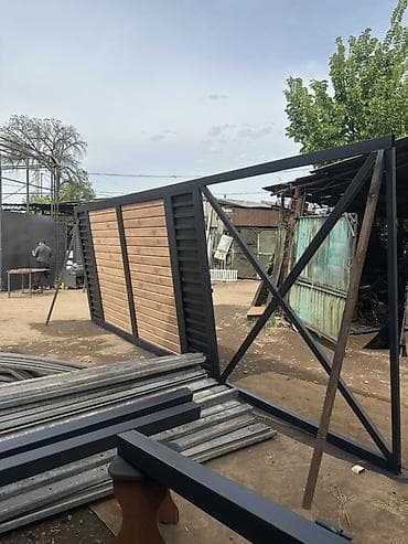 распашные ворота цена: Ворота заказ алабыз ! Изготовление ворот и заборных секций под — 2