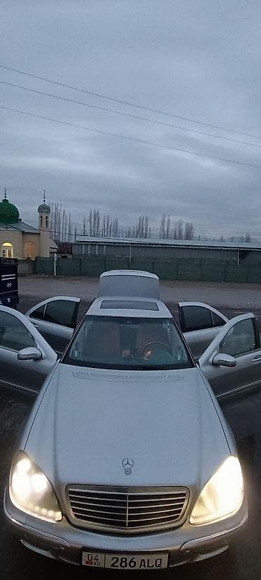 lexus 470 белый: Mercedes-Benz S-Class: 1998 г., 4.3 л, Автомат, Бензин, Седан — 6
