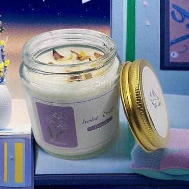 продаю свечи: Ароматические свечи в стеклянных банках с металлической крышкой - — 8