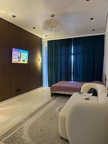 Үй куруучулардан жаңы конуштар: 1 бөлмө, Душ кабинасы, Жаздык, жууркан-төшөк каптары, Кондиционер — 1