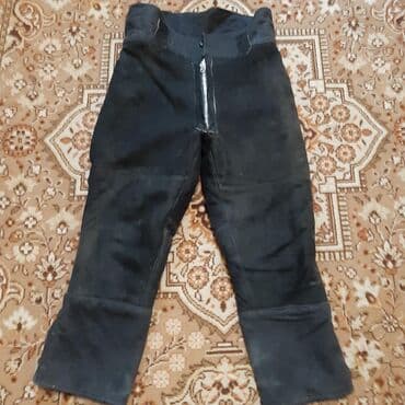 мужской шым: Продаю очень тёплые штаны из натуральной овчины Объём пояса 100 см — 1