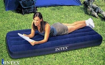 матрас кровать интекс: Надувной матрас, Новый, Односпальный, Intex, длина - 191 см — 4