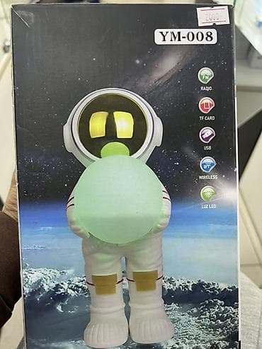 i3 4: Акустическая колонка-ночник «Астронавт» YM-008 - Дизайн: фигурка — 1