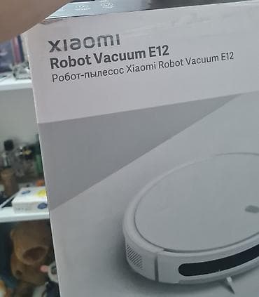 Xiaomi Robot Vacuum E12 — робот-пылесос с функцией влажной уборки