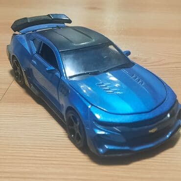 машина электрическая детская: Продаю железную машинку Шевроле Камаро, открываются двери, капот — 1