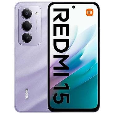 redmi note 10 pro: Redmi, Redmi 15 4G, Б/у, 256 ГБ, цвет - Фиолетовый, 2 SIM — 1