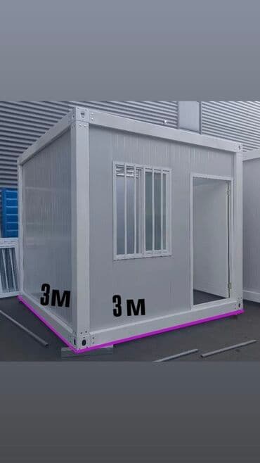 мобильный дом модульный дом контейнер: Времянка, 18 м², 1 комната, Собственник, Старый ремонт — 5