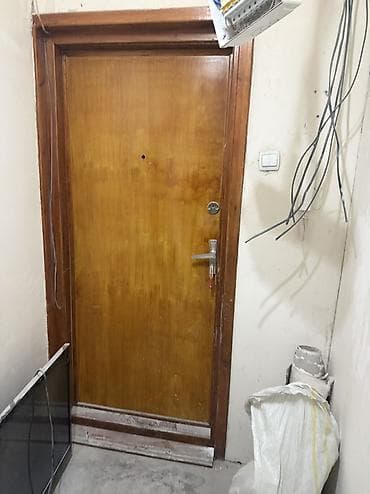 Двери для домов и квартир, Деревянная, Одностворчатая, цвет - Коричневый