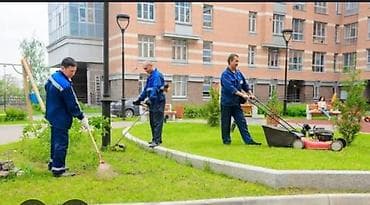 услуги профессиональной уборки: Уборка территории, Уборка двора и сада — 2