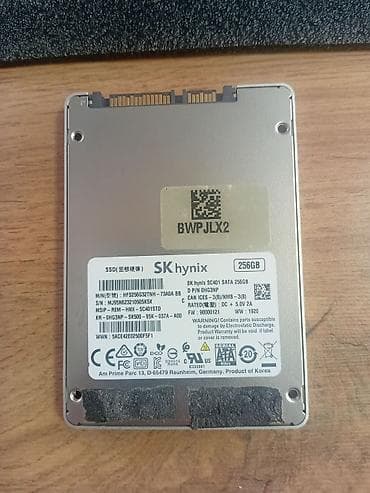 за неделю: Накопитель для ПК, Б/у, SK Hynix, SSD, 256 ГБ, 2.5", Для ПК — 1