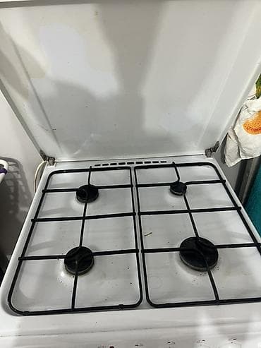 Газдык плита, Gefest, Колдонулган, Полго орнотулма, түсү - Ак, Толук төлөө