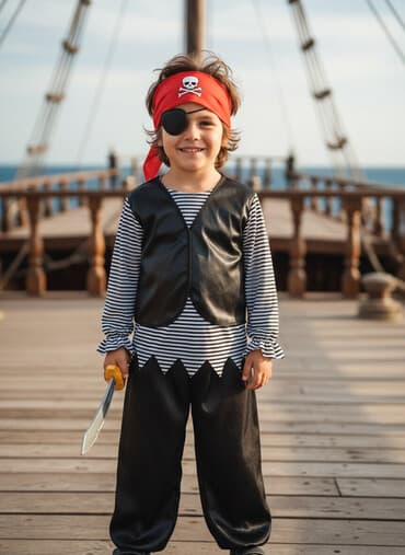 костюмы для ролевых игр: Костюм пирата. На 8-9лет — 2