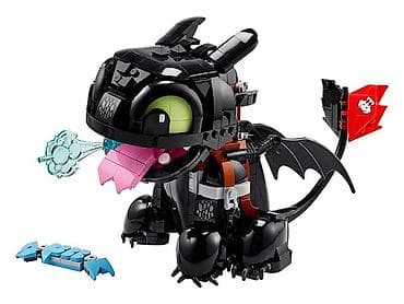 Игрушки: LEGO Icons 10375 «Беззубик» Соберите культового дракона Ночную Фурию! — 3