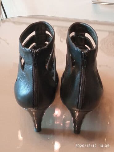 фирменная обувь из италии: Туфли, 37, Marco Tozzi, Б/у, цвет - Черный, Самовывоз — 4