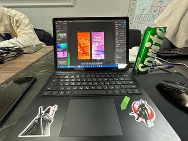 скупка сломанных ноутбуков: Ультрабук, Microsoft Surface, 16 ГБ ОЗУ, Intel Core i5, 13.5 ", Б/у, Для работы, учебы, память SSD — 1