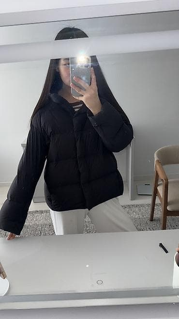 куртки юникло: Пуховик, Короткая модель, Япония, M — 3