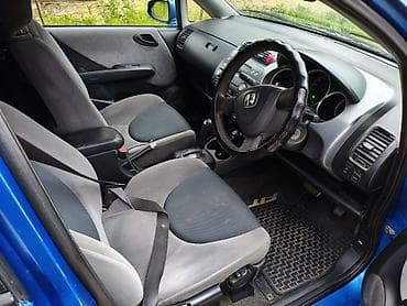 гибрид машины: Honda Fit (первое поколение), хэтчбек 5 дв., синий цвет кузова — 5