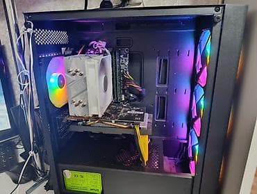 монитор игровой: Компьютер, ядер - 4, ОЗУ 16 ГБ, Игровой, Б/у, Intel Core i7, AMD Radeon RX 580, HDD + SSD — 2