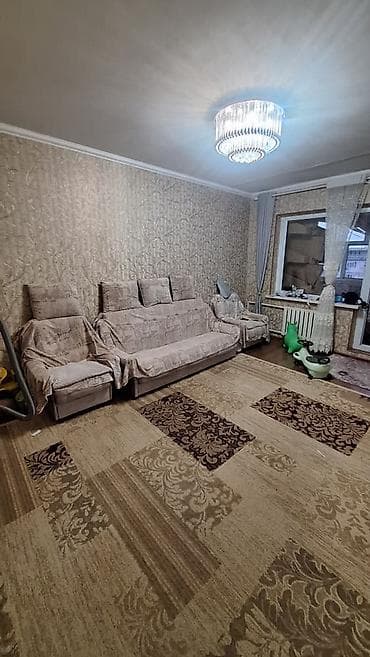 микр 12: 3 комнаты, 64 м², 106 серия, 9 этаж, Косметический ремонт — 1
