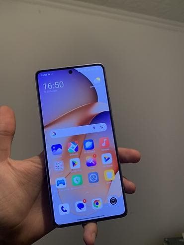 телефоны редми 12: Redmi, Redmi Note 13 Pro, Б/у, 256 ГБ, цвет - Серый, 1 SIM, 2 SIM, eSIM — 4