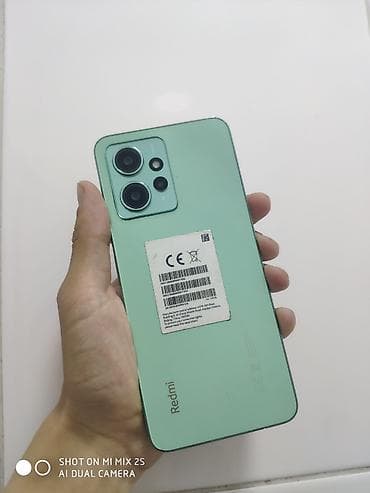 redmi a3: Redmi, Redmi Note 12, Б/у, 128 ГБ, цвет - Зеленый, 2 SIM — 1