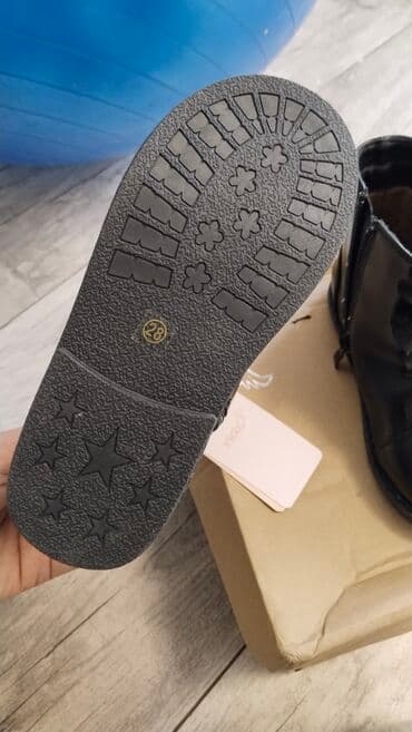 cat обувь: Детские ботинки для девочки, размер 28 - Цвет: чёрный - Внутренняя — 3