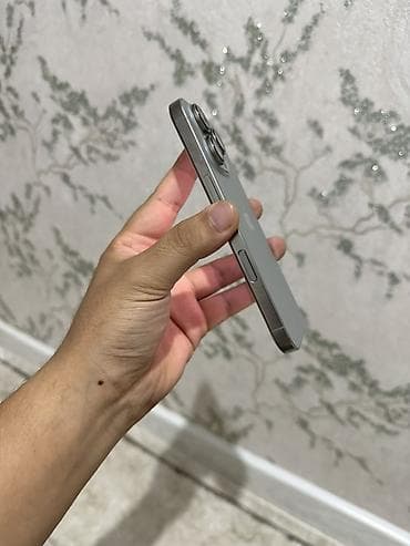 айфоны бу купить: IPhone 16 Pro, Б/у, 128 ГБ, Natural Titanium, Зарядное устройство, Защитное стекло, Чехол, 89 % — 3