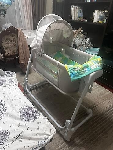 Люлька, Новый, Колыбель, Металл, цвет - Серый, Самовывоз