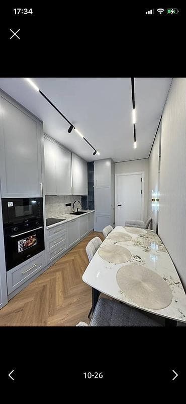 2 бөлмө, 78 м², Элитка, 9 кабат, Дизайнердик ремонт — 1