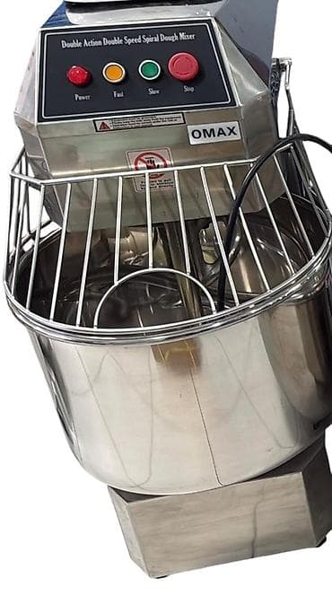 ремонт тестомеса: Спиральный тестомес OMAX, двойное действие/двойная скорость — 1