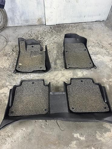 5D Полики Для салона Kia, цвет - Черный, Б/у, Самовывоз — 1