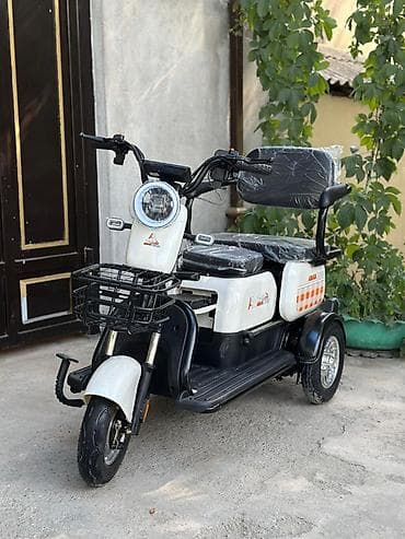 скутр электро: Электрический трёхколёсный скутер (трицикл) - Устойчивая трёхколёсная — 3