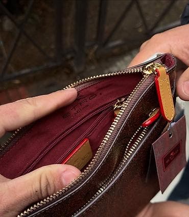 Другие сумки: Классическая сумка, Материал: Комбинированный материал, Застежка на молнии, Унисекс — 3