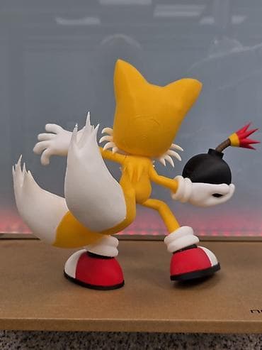 мини машины китайские: Фигурка Tails (Тейлз) из вселенной Sonic the Hedgehog Размер: 24 см — 5