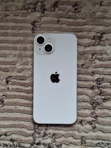 IPhone 14, 256 ГБ, Белый, Чехол, 84 %