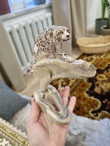 купить рогатку для охоты: Продаю статуэтку илбирса (барс) из рога архара. Новая — 1