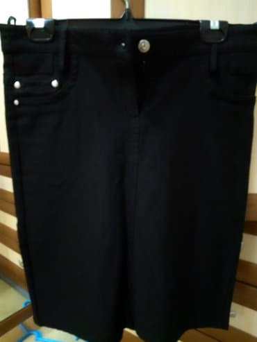 теннисный юбка: Юбка, Модель юбки: Прямая, Мини, Джинс, По талии — 3