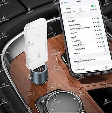 Модемдер жана тармак жабдуулары: Портативный модем с функцией Wi-Fi роутера Hoco HI40 - это удобное и — 3