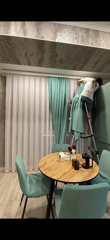 скрытый карниз для штор: Установка карнизов, плиссе и жалюзи. Также вешаем шторы и тюли — 3