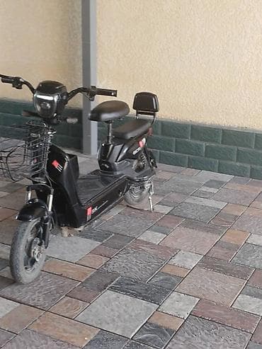 Мототехника: Электроскутер GICIM/СК (на наклейках — «GICIM», «SK») - Компактный — 5