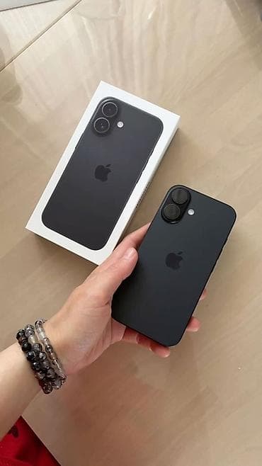 redmi note 9 kabrolar: IPhone 16, Б/у, 128 ГБ, Черный, Коробка, 97 % — 1