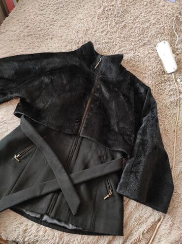 шерстяные кофты женские больших размеров: Продаю женское полупальто нерпа верх, низ кашемир. Размер 46 — 3