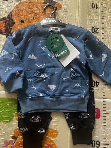 Комплект, цвет - Голубой, Новый at lalafo.kg Комплект, цвет - Голубой, Новый