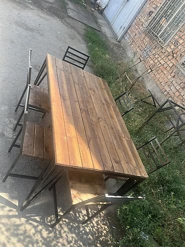 Таңгактоо товарлары: Отургуч Металл, Жөлөнгүчү менен, Чатырсыз — 8