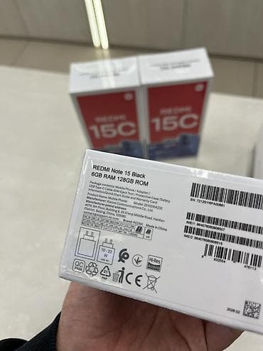 редми 15 нот: Redmi, Redmi Note 15, Новый, 128 ГБ, цвет - Черный, 2 SIM — 2