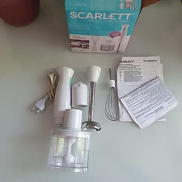 Отдам даром: Обменяю на 1 кг. мёда - блендер-миксер Scarlett SC-HB42F24 — — 2