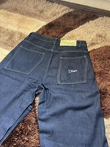 оригинал брюки: Мужские джинсы, M, DIM, Новый, цвет - Синий, Самовывоз, Платная доставка — 3