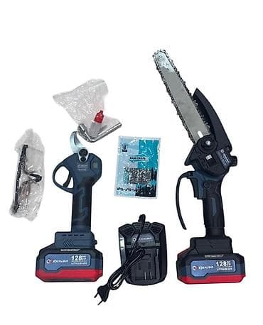 Строительная техника: Мини-пила Новый, Аккумуляторная, Цепная, Платная доставка — 1