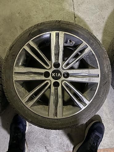 диски на кия: Колеса в сборе 195 / 55 / R 16, Зима, Комплект, Легковые, Литые, отверстий - 5 — 2