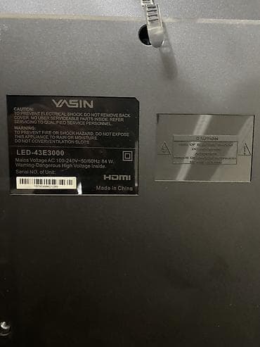 настройка телевизор: Телевизор YASIN LED-43E3000 - Диагональ 43" - Тип панели: LED - — 3
